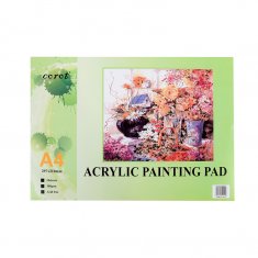 Artist painting paper 10 sheets acid free A4 size 300gsm acrylic oil painting pad wholesalers