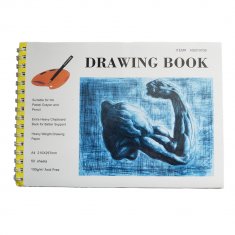 Good quality Art Supplies material Artist 100gsm A4 size acid free drawing book distributor