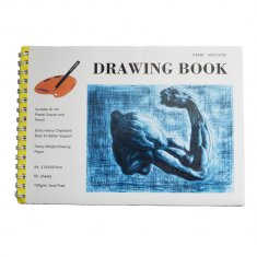 Artist 100gsm A4 size acid free drawing book wholesalers
