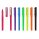 Office&School Supplies Custom Logo Colorful Promotional Plastic Gel Pens factory